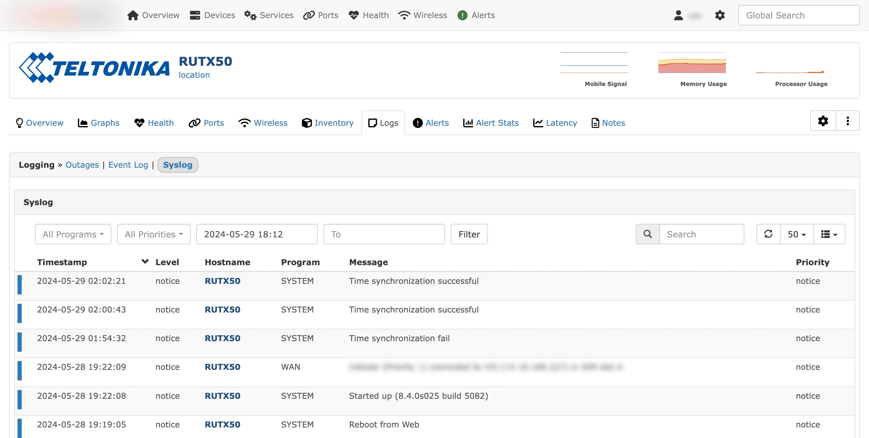 rutx50-syslog